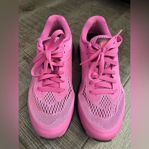 Nike Air Max 2014 Red Violet Black Sz 8.5 New!!